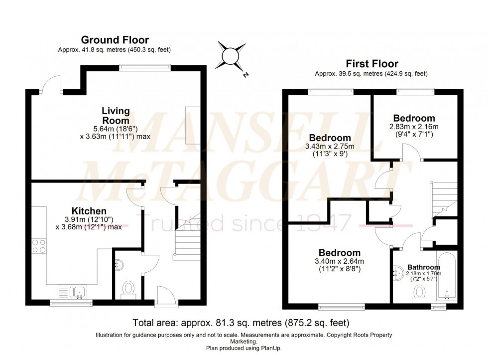 Floorplan for Mill Brooks, South Chailey, BN8