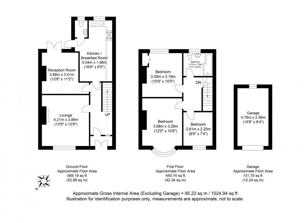 Floorplan for Malling Down, Lewes, BN7
