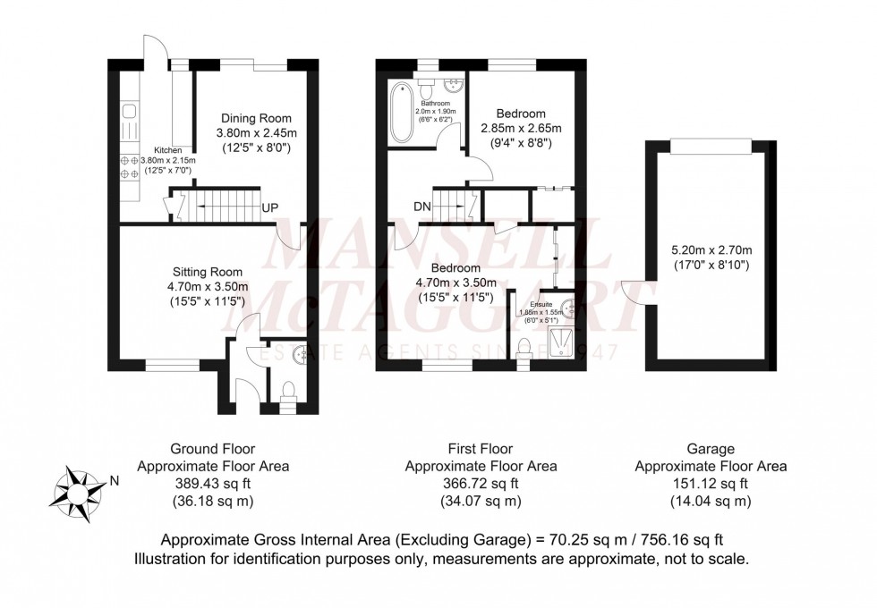 Floorplan for Tanbridge Park, Horsham, RH12