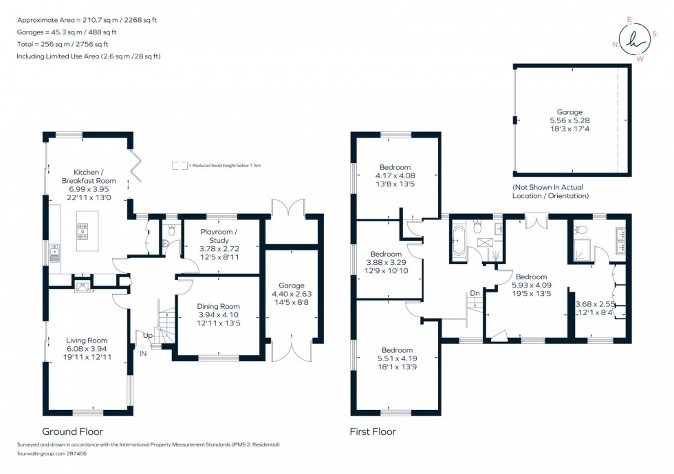 Floorplan for Beresford Lane, Plumpton Green, BN8