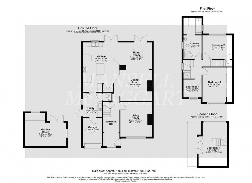 Floorplan for Woods Hill Lane, Ashurst Wood, RH19