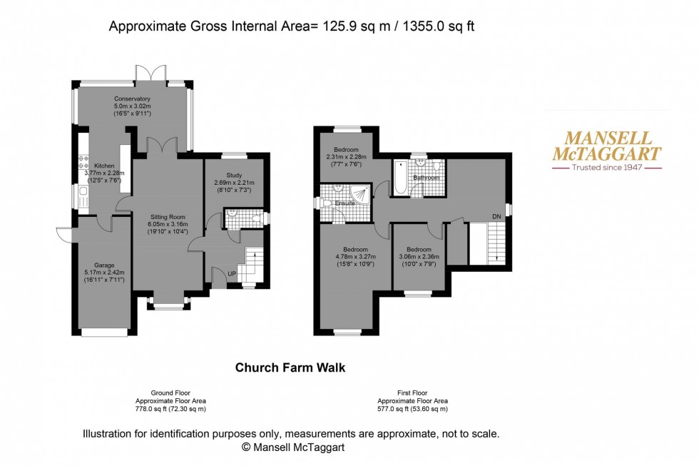 Floorplan for Church Farm Walk, Upper Beeding, BN44