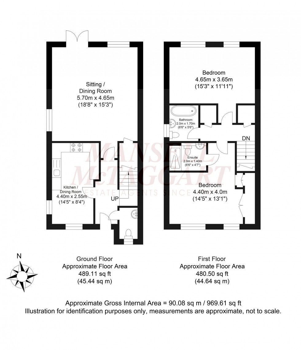Floorplan for Watercress Place, Horsham, RH13