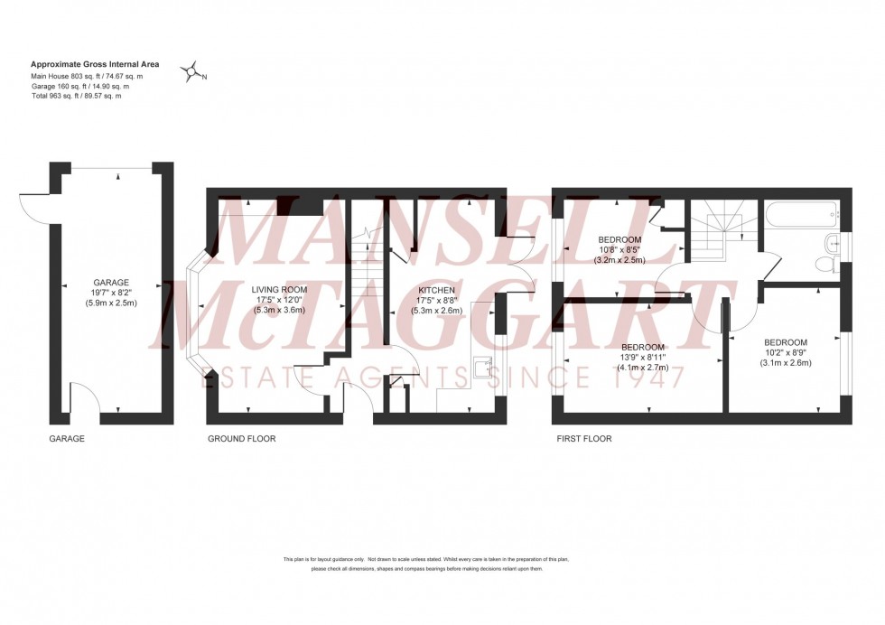 Floorplan for Manor Road, Burgess Hill, RH15