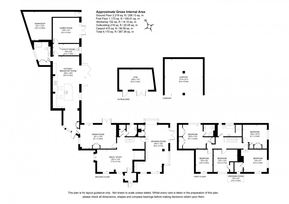 Floorplan for 20 Strood Gate, Wivelsfield Green, RH17