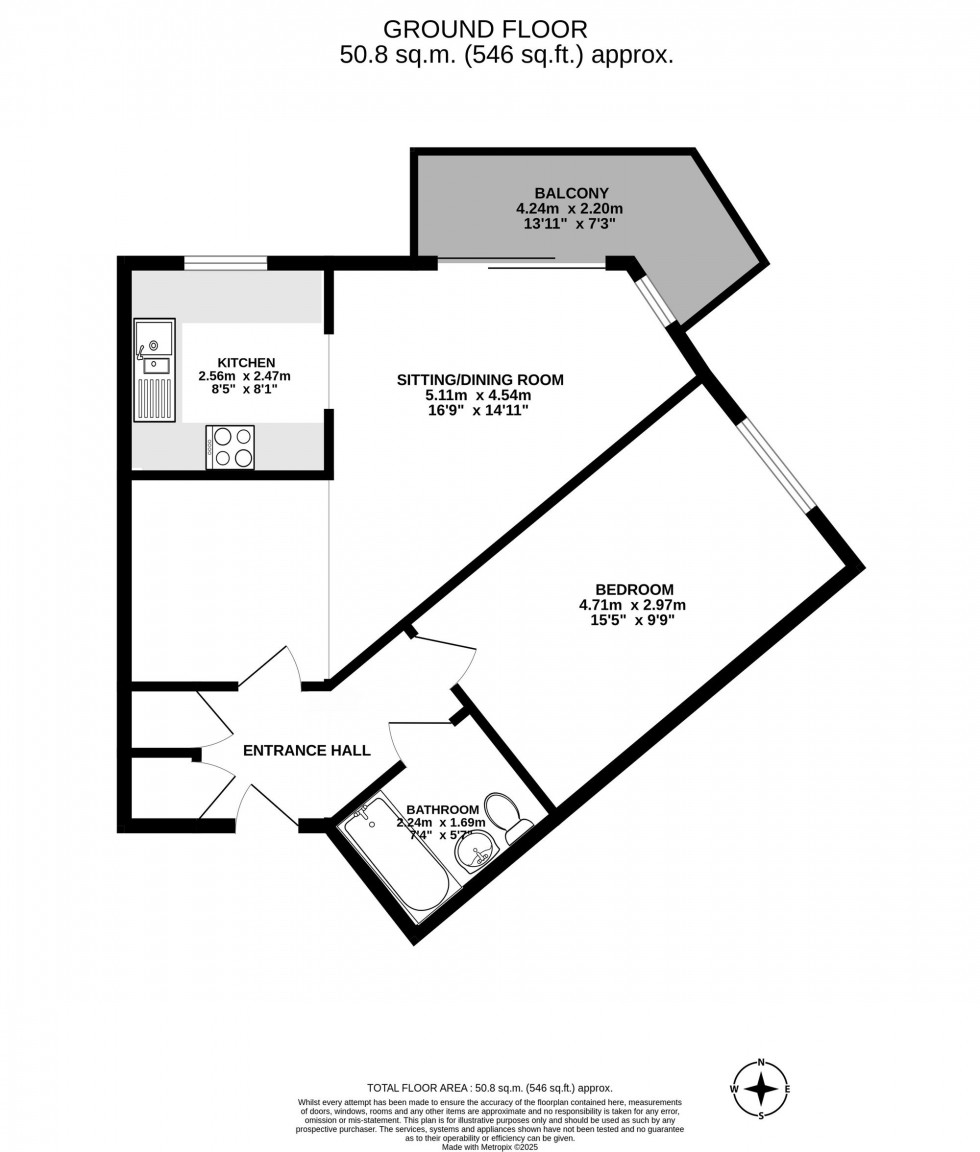 Floorplan for Commonwealth Drive, Page Court Commonwealth Drive, RH10