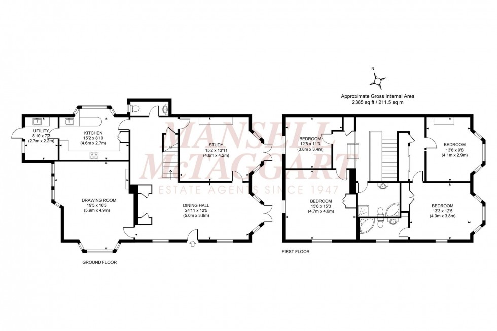 Floorplan for Keymer Road, Burgess Hill, RH15