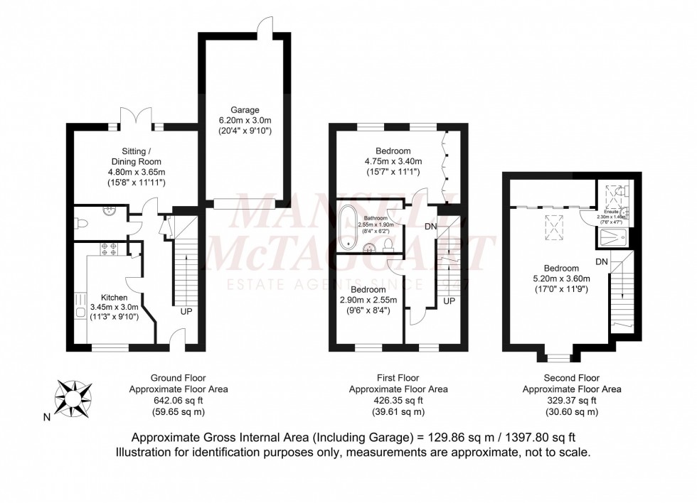 Floorplan for Tributary Lane, Faygate, RH12