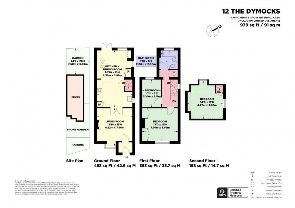 Floorplan for The Dymocks, Ditchling, BN6