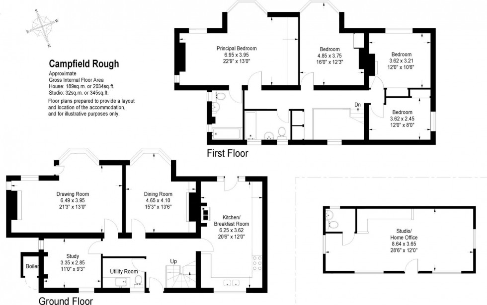 Floorplan for Duddleswell, Uckfield, TN22