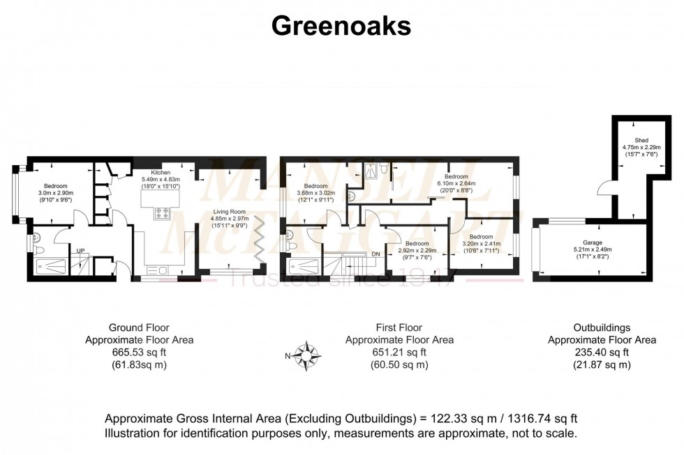 Floorplan for Greenoaks, Lancing, BN15