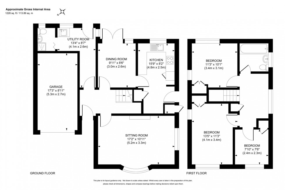 Floorplan for Munnion Road, Ardingly, RH17
