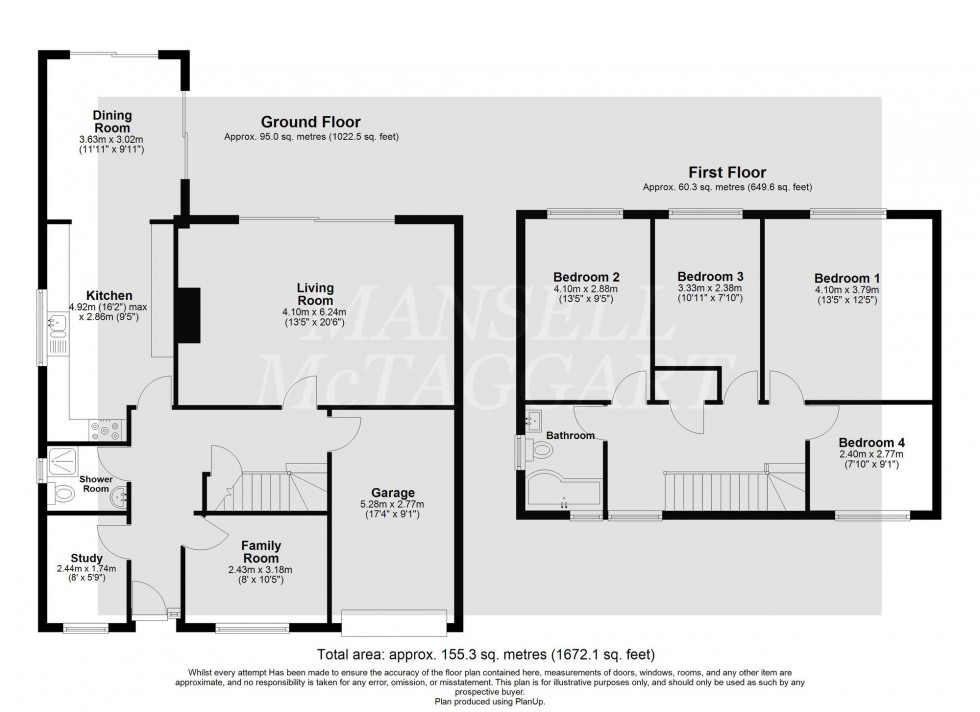 Floorplan for Kitsmead, Copthorne, RH10