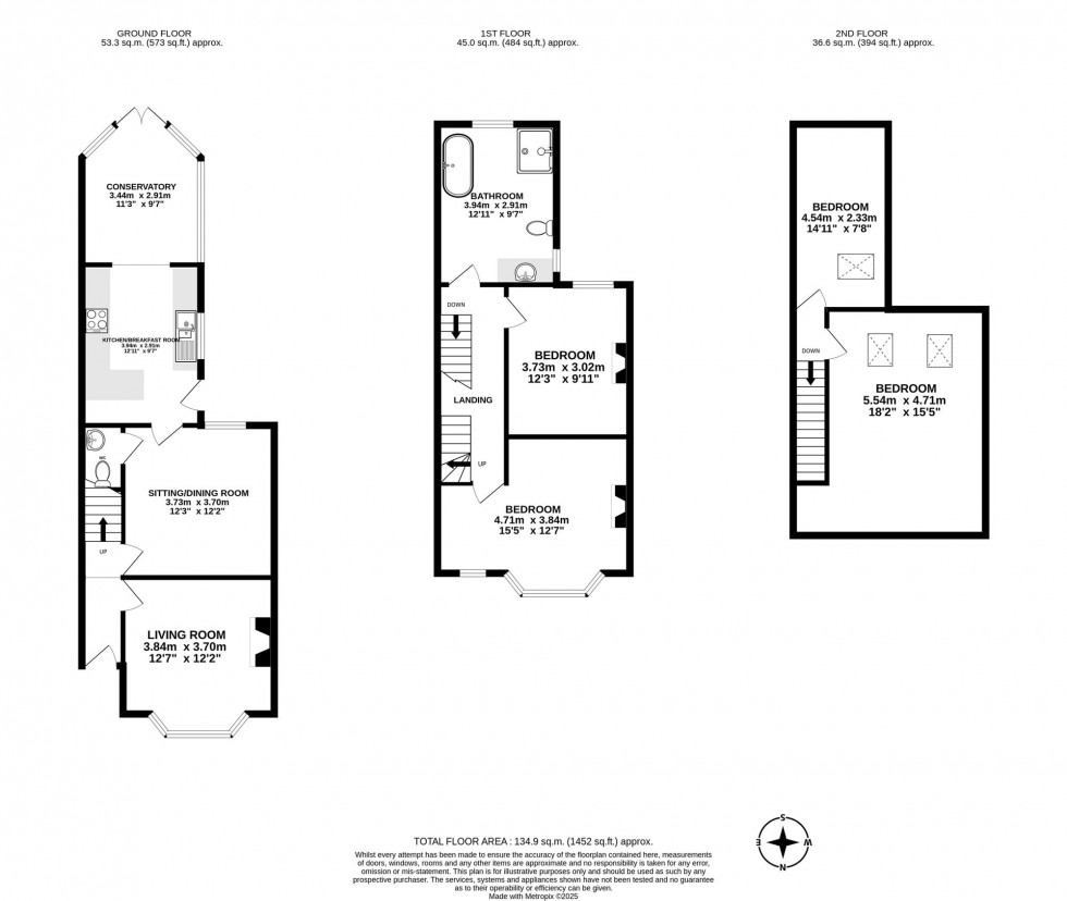 Floorplan for Victoria Road, Crawley, RH11