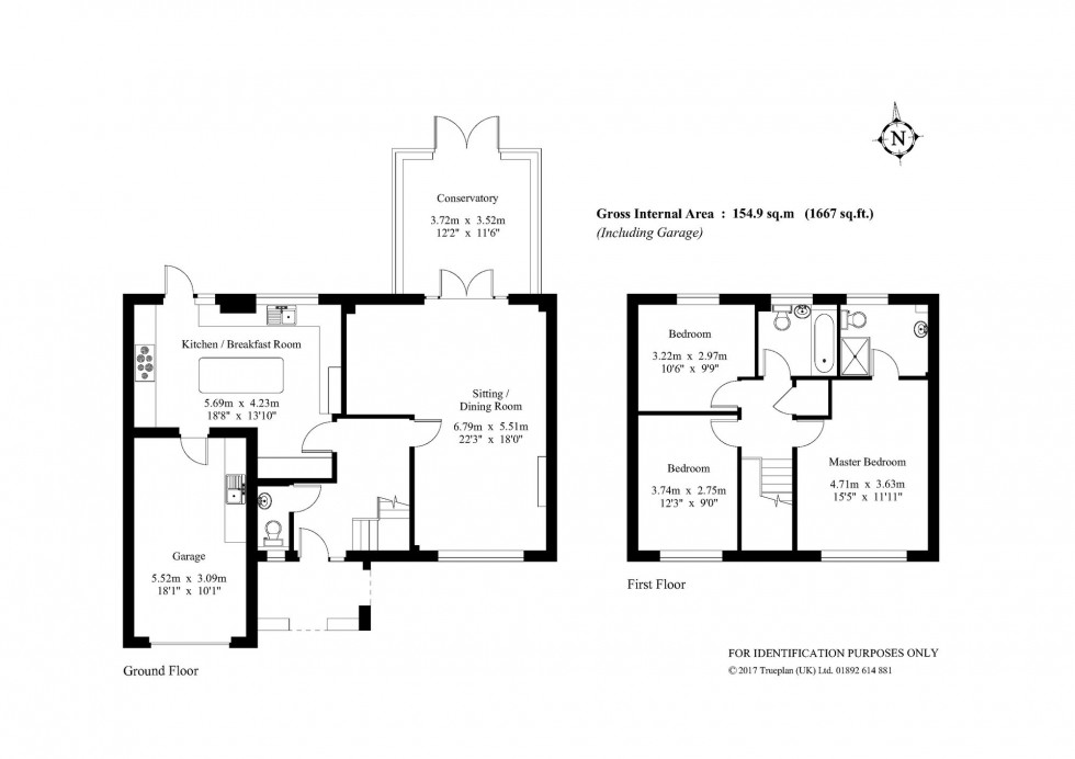 Floorplan for Rusper Road, Ifield, RH11