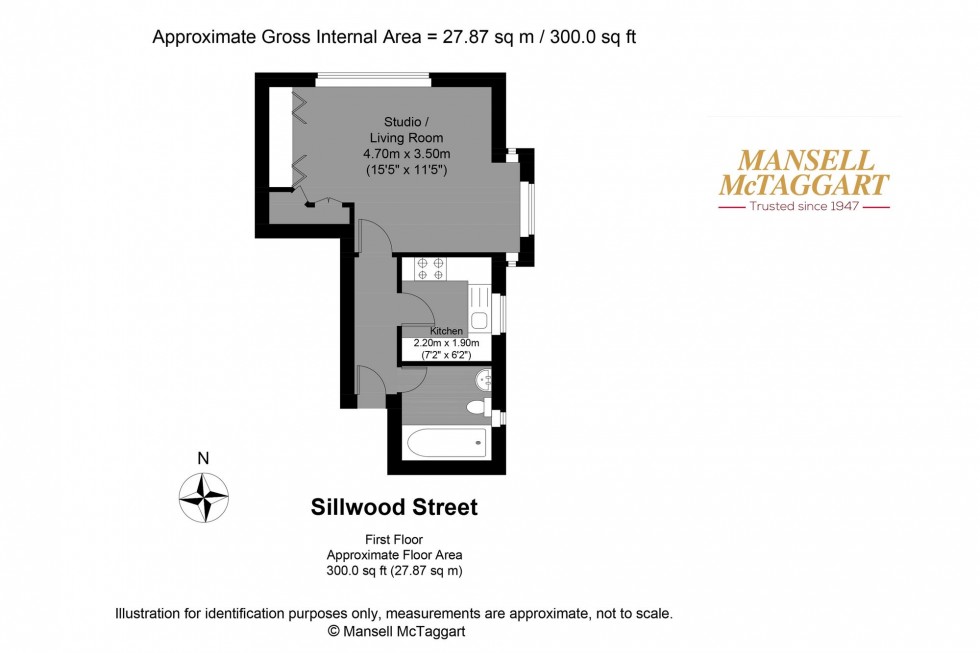 Floorplan for Sillwood Street, Sillwood Gate Sillwood Street, BN1