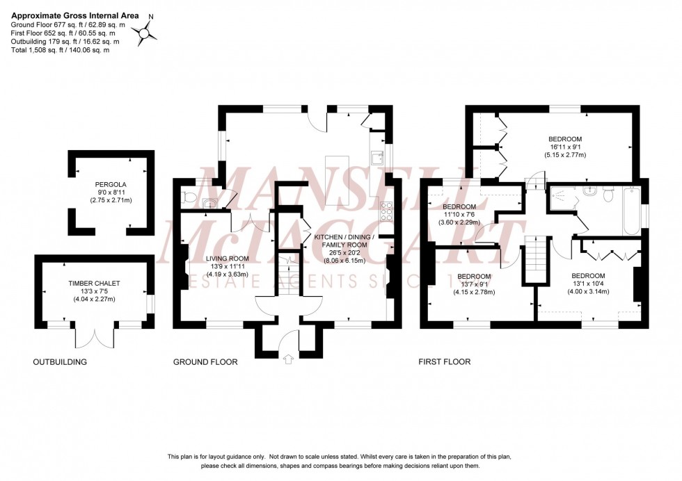 Floorplan for St. Andrews Road, Burgess Hill, RH15