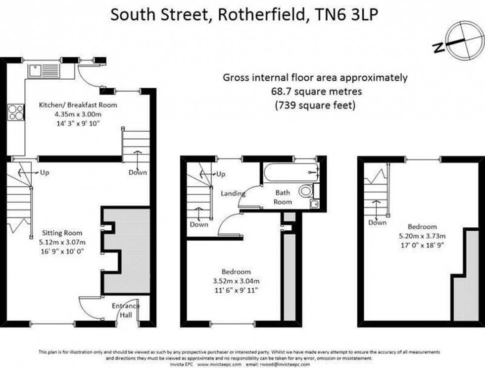 Floorplan for South Street, Rotherfield, TN6