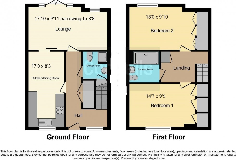 Floorplan for Kleinwort Close, Haywards Heath, RH16