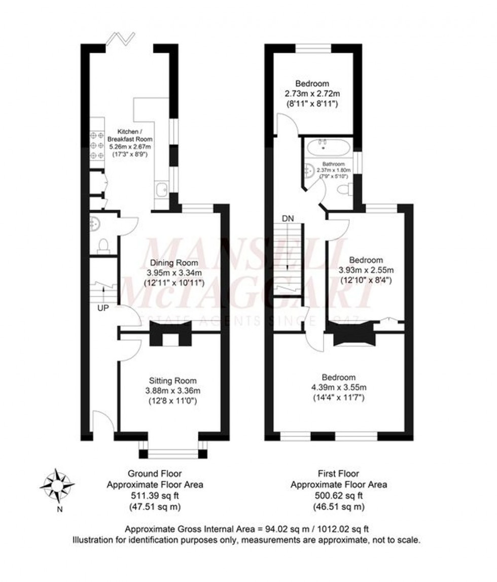 Floorplan for Billingshurst Road, Broadbridge Heath, RH12