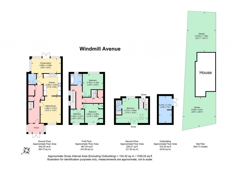 Floorplan for Windmill Avenue, Hassocks, BN6