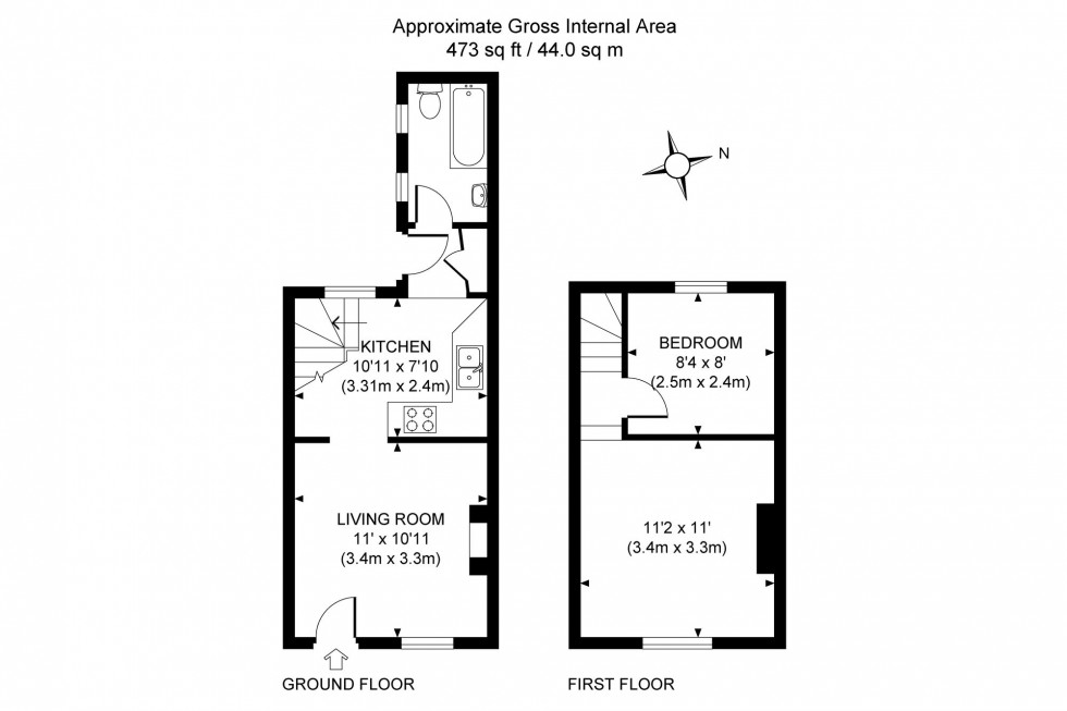 Floorplan for Triangle Road, Haywards Heath, RH16