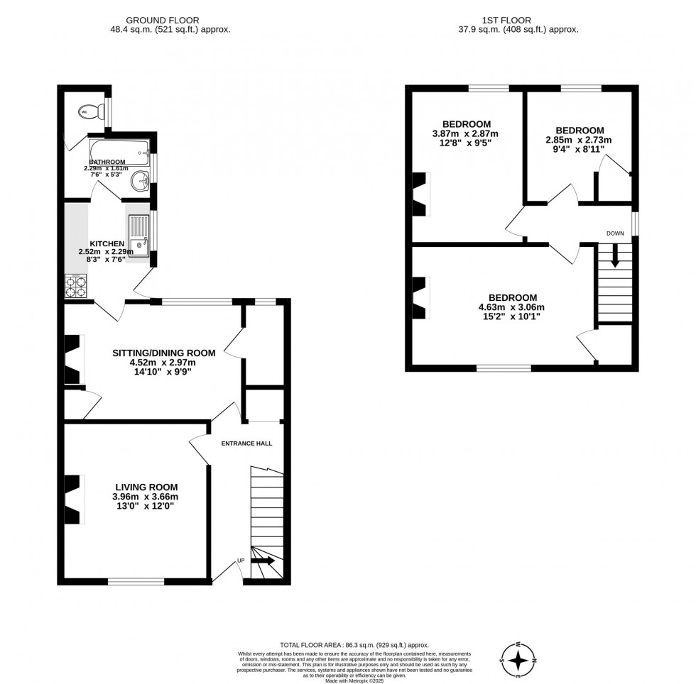Floorplan for Ifield Road, Charlwood, RH6