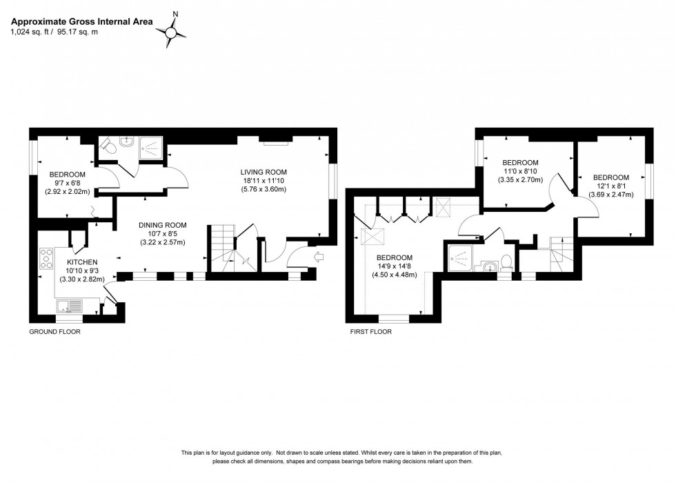 Floorplan for West Common, Lindfield, RH16