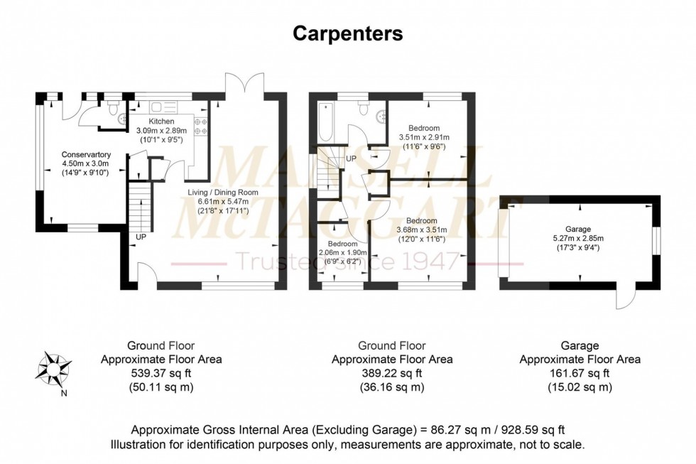 Floorplan for Carpenters, Billingshurst, RH14