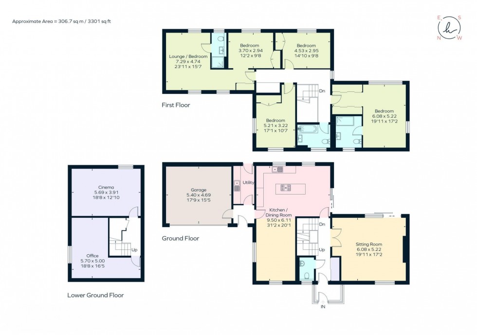 Floorplan for Bevan Bank, Cuckfield, RH17