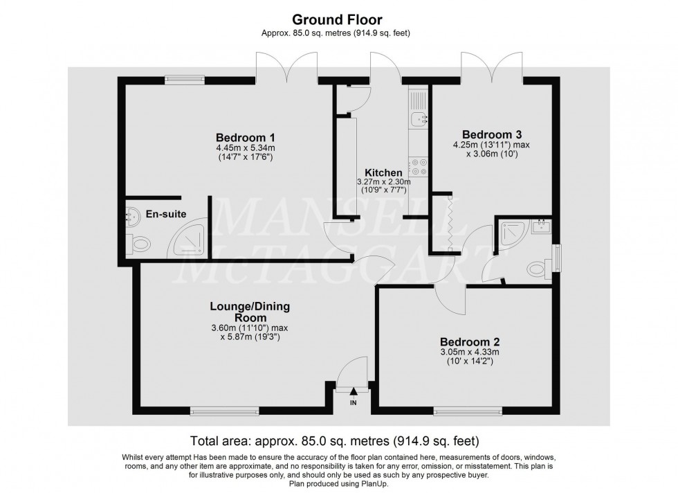 Floorplan for Morton Road, East Grinstead, RH19