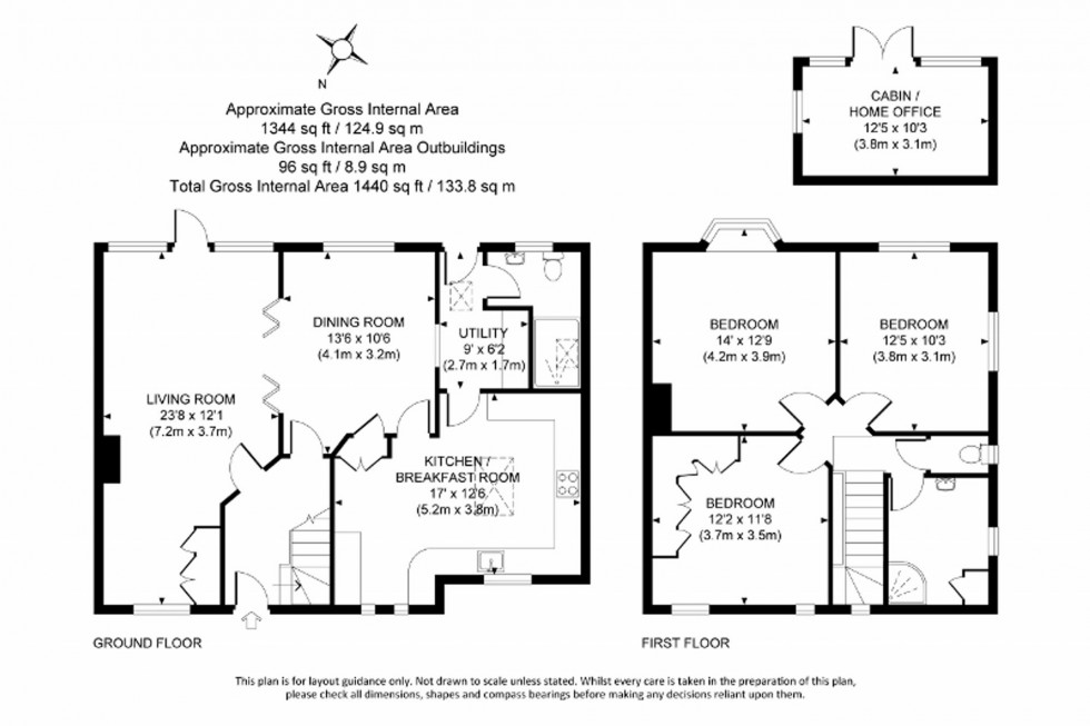 Floorplan for Gander Hill, Haywards Heath, RH16