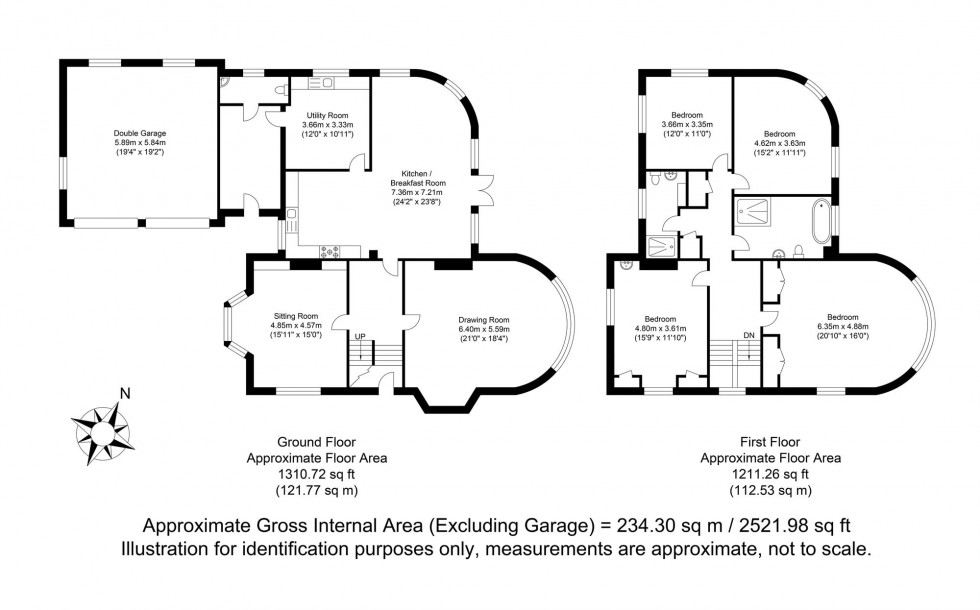 Floorplan for Mayfield Road, Rotherfield, TN6