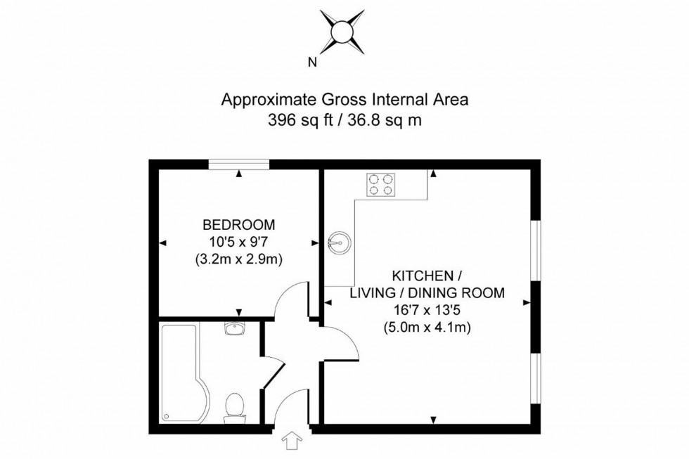 Floorplan for Cants Lane, Burgess Hill, RH15