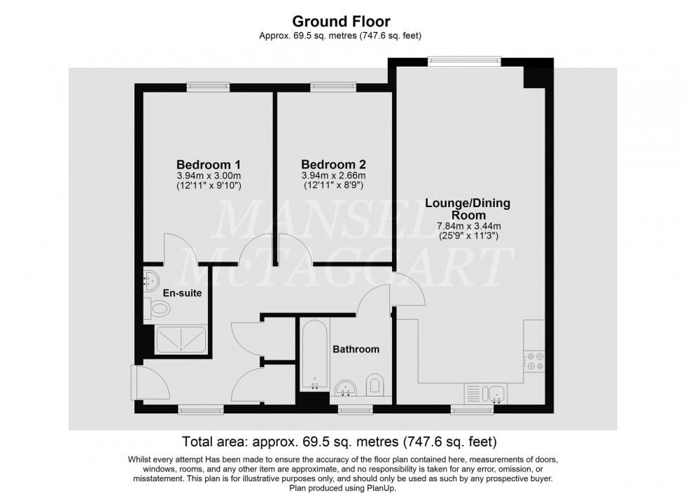 Floorplan for Webber Street, Skylark House, RH6
