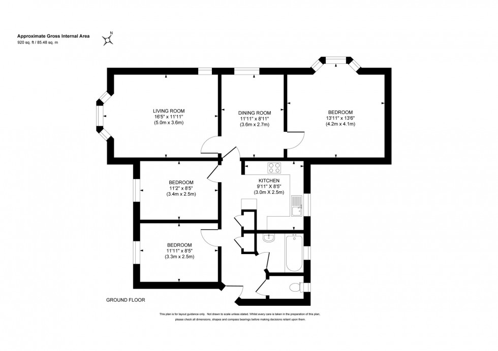 Floorplan for Greenways, Haywards Heath, RH16