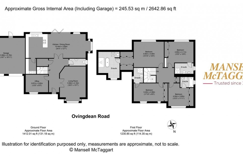 Floorplan for Allingham Place, Ovingdean, BN2