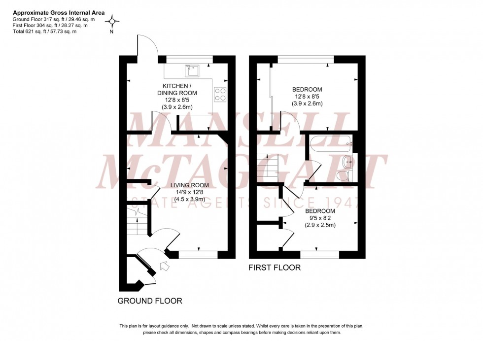 Floorplan for Mayhouse Road, Burgess Hill, RH15