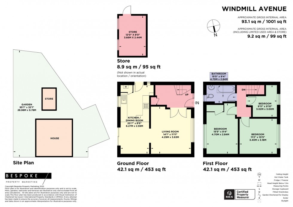 Floorplan for Windmill Avenue, Hassocks, BN6