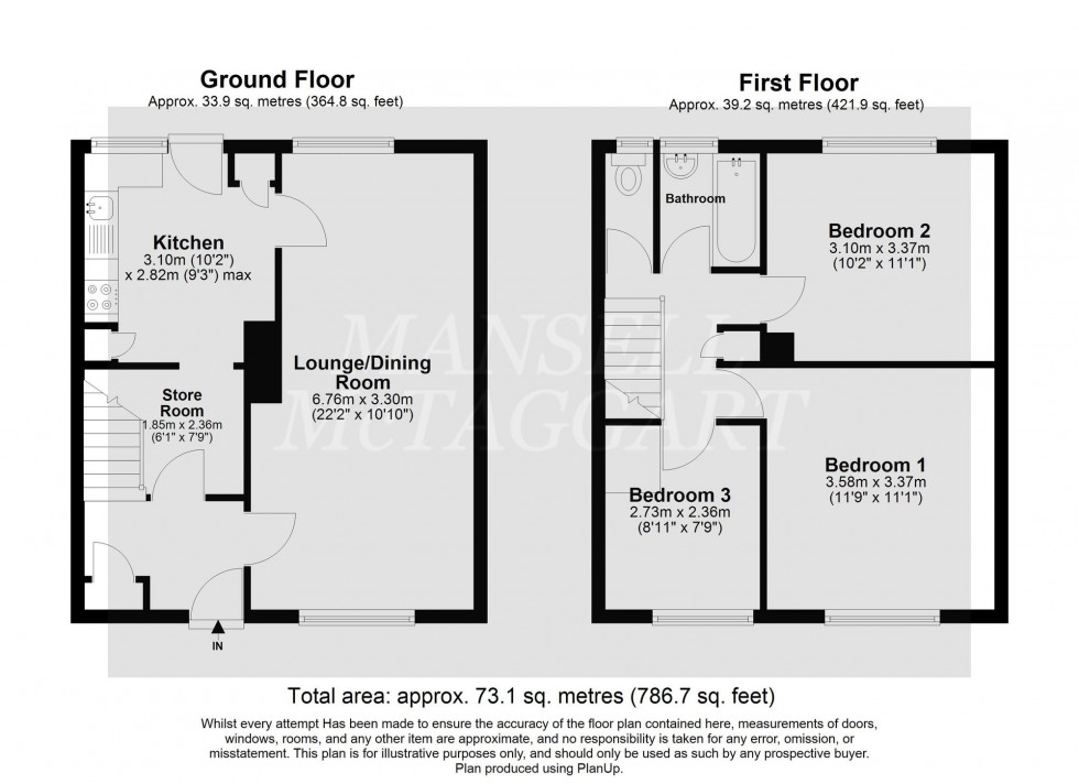Floorplan for Paddockhurst Road, Crawley, RH11