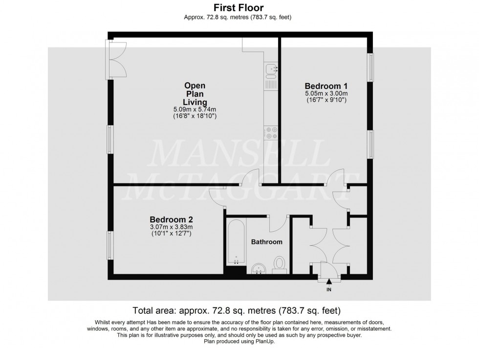 Floorplan for Moore Road, Crawley, RH10