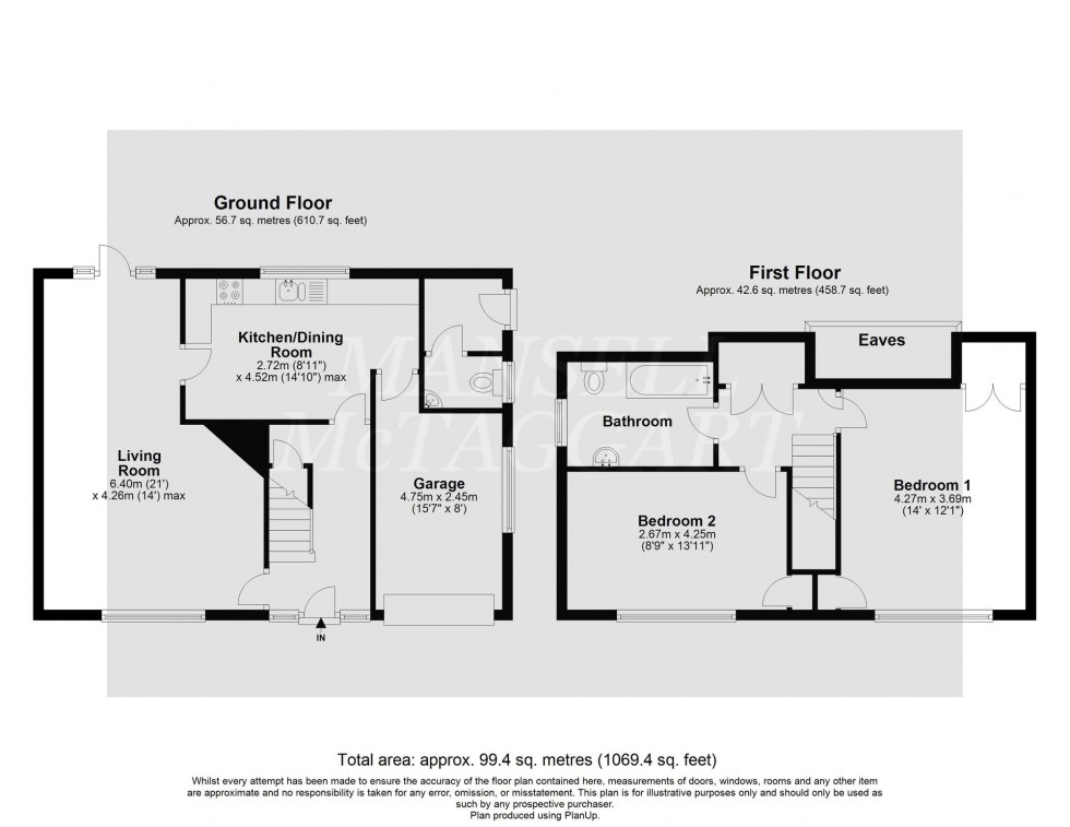 Floorplan for Isle Of Thorns, Chelwood Gate, RH17