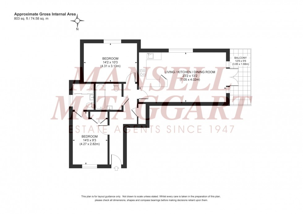 Floorplan for Victoria Road, Burgess Hill, RH15