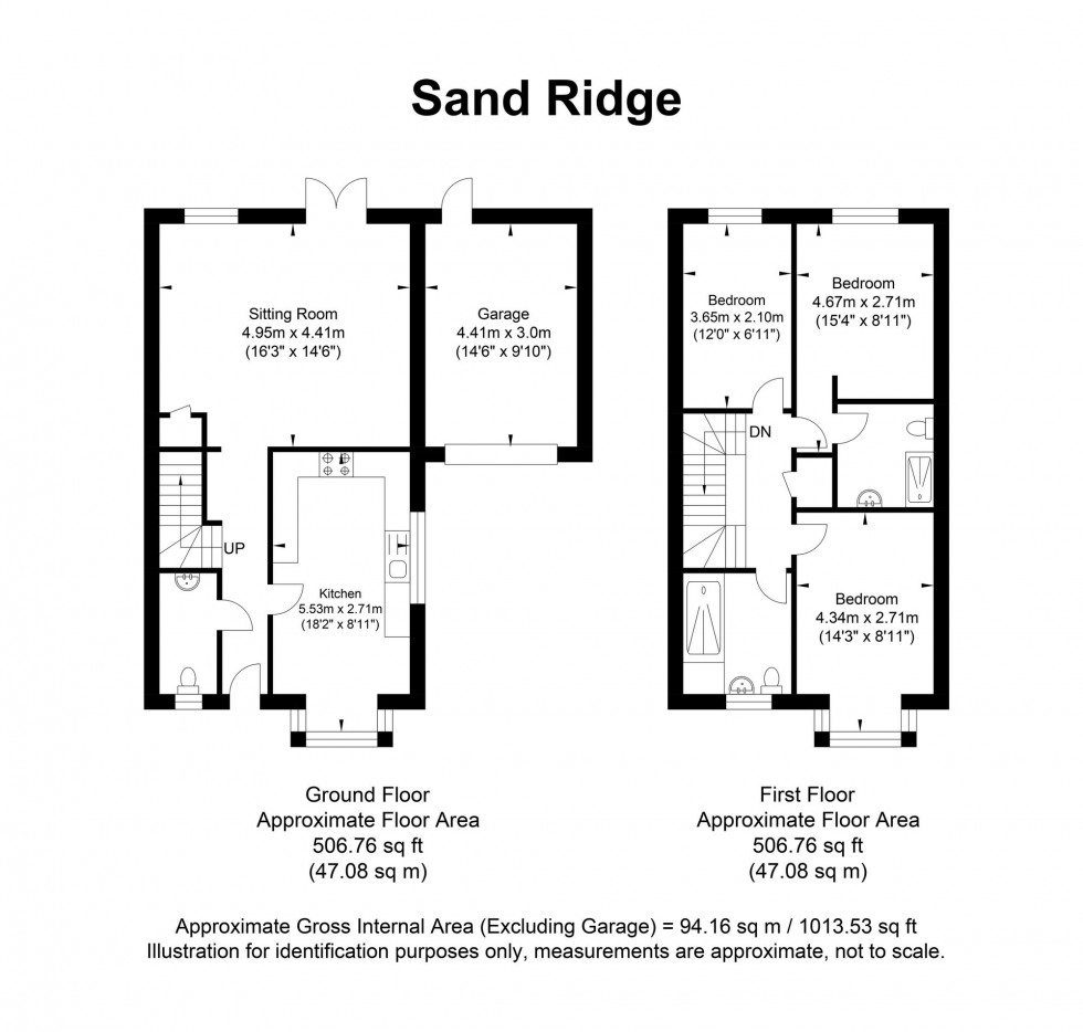 Floorplan for Sand Ridge, Ridgewood, TN22