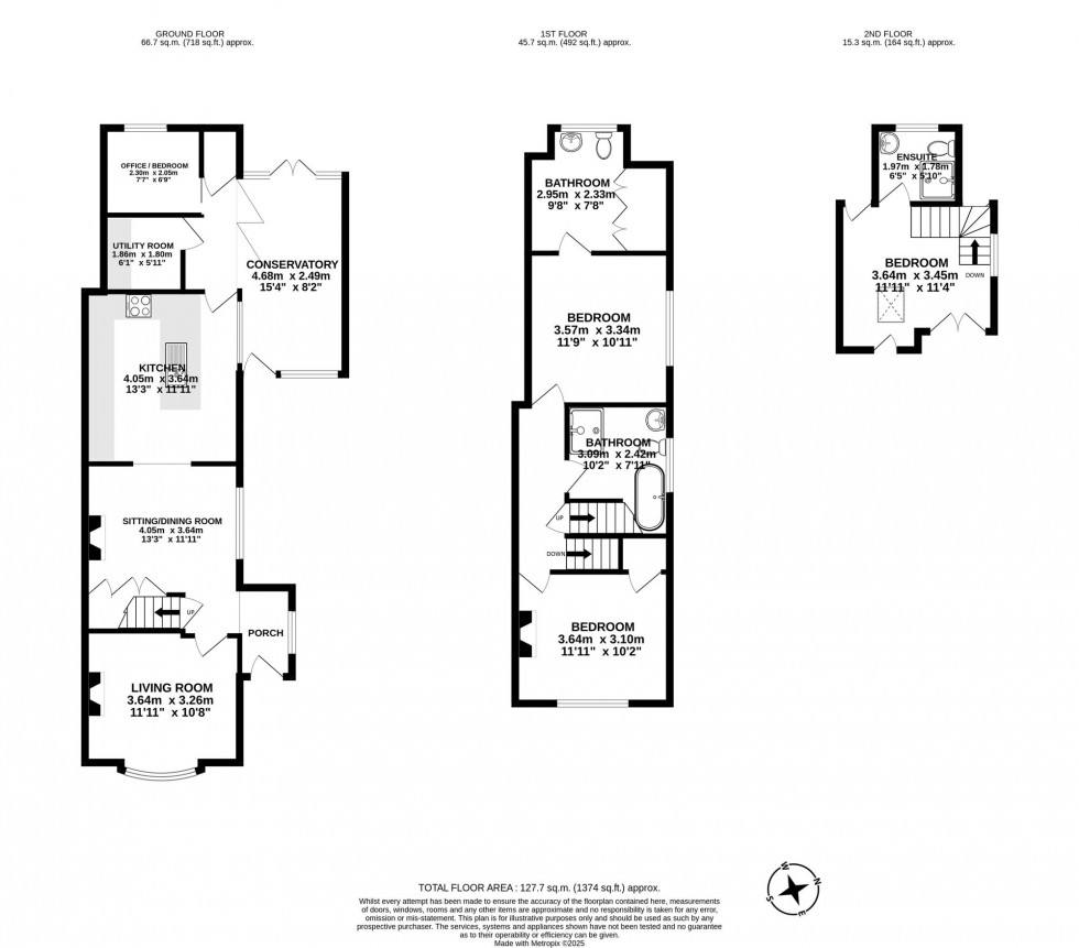 Floorplan for Maypole Road, Ashurst Wood, RH19