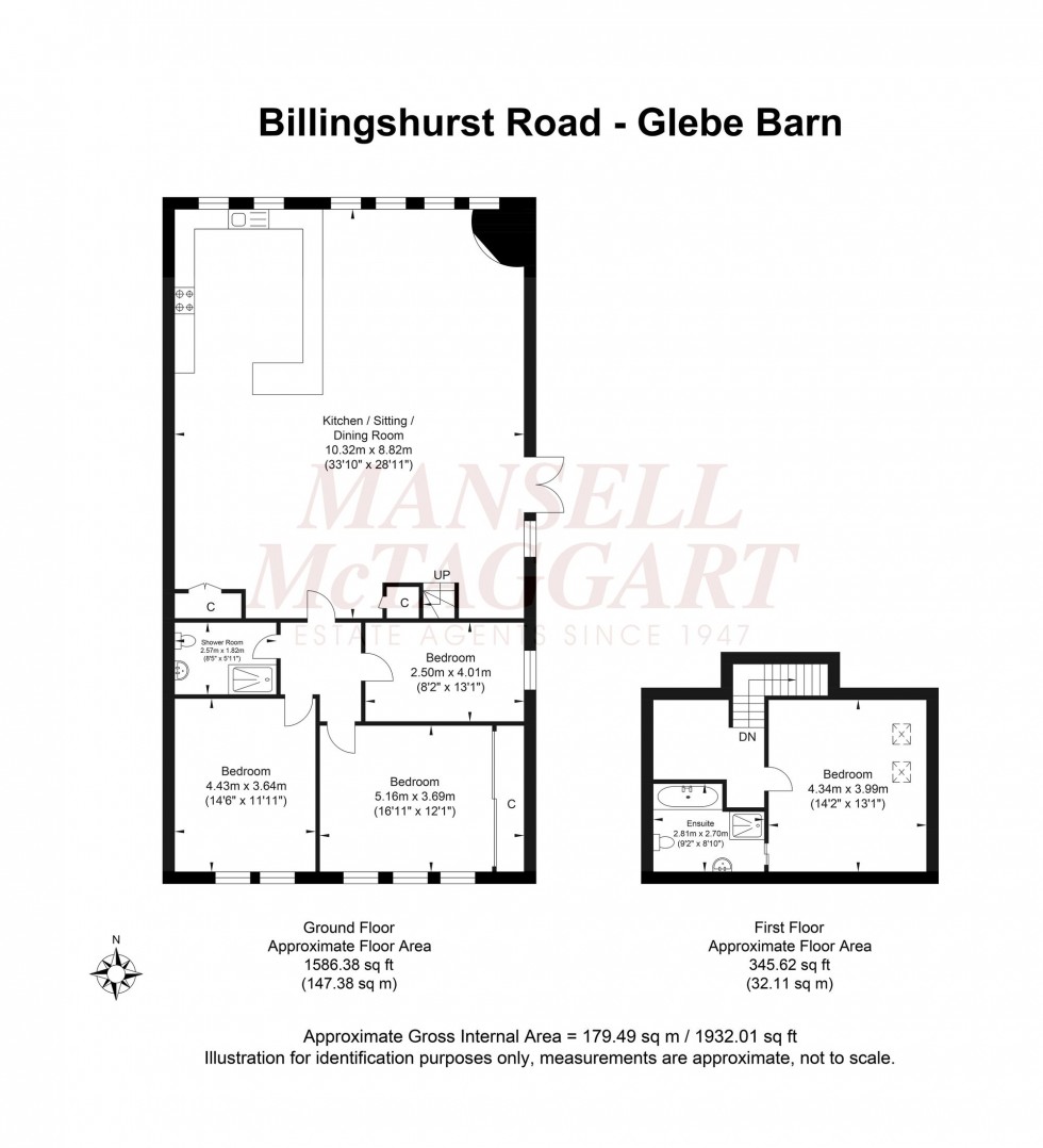 Floorplan for Billingshurst Road, Wisborough Green, RH14