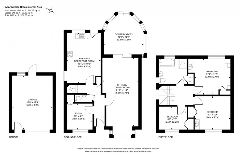 Floorplan for Lewes Road, Lindfield, RH16