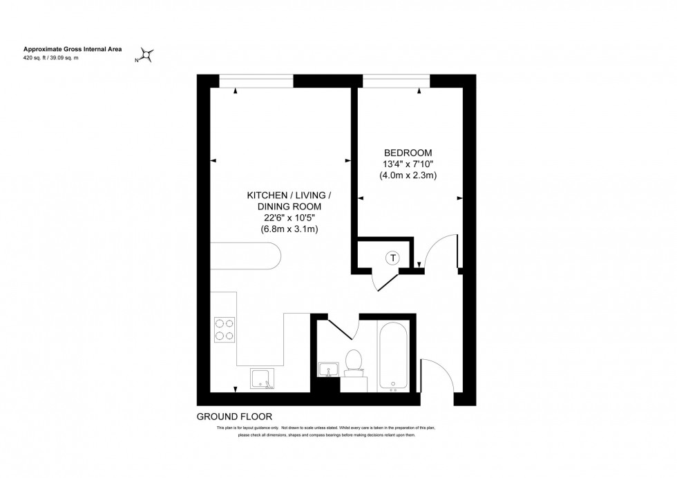 Floorplan for Great Heathmead, Wilton House Great Heathmead, RH16