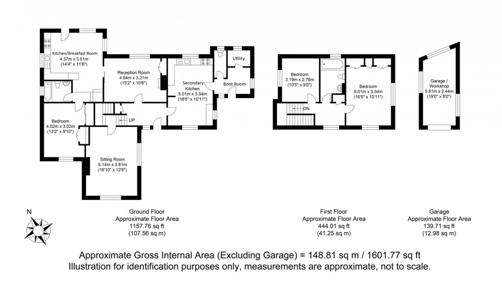 Floorplan for Landport Farm Road, Lewes, BN7