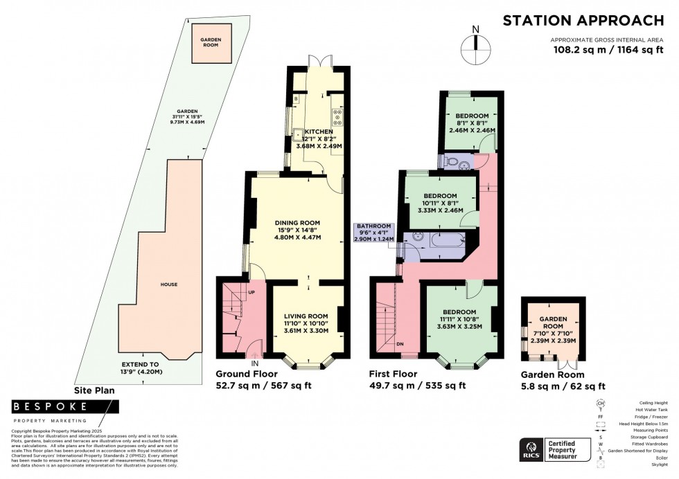 Floorplan for Station Approach East, Hassocks, BN6